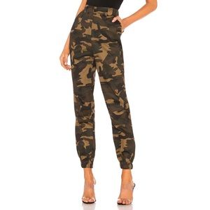 Jordan slim elastic camo pants